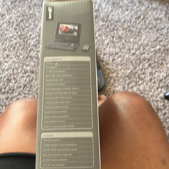 Portable DVD player brand new in the box. - Picture 2 of 3
